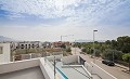 Prachtige nieuwbouwvilla met 3 slaapkamers, 2 badkamers en zwembad in Polop de la Marina in Alicante Dream Homes API 1122