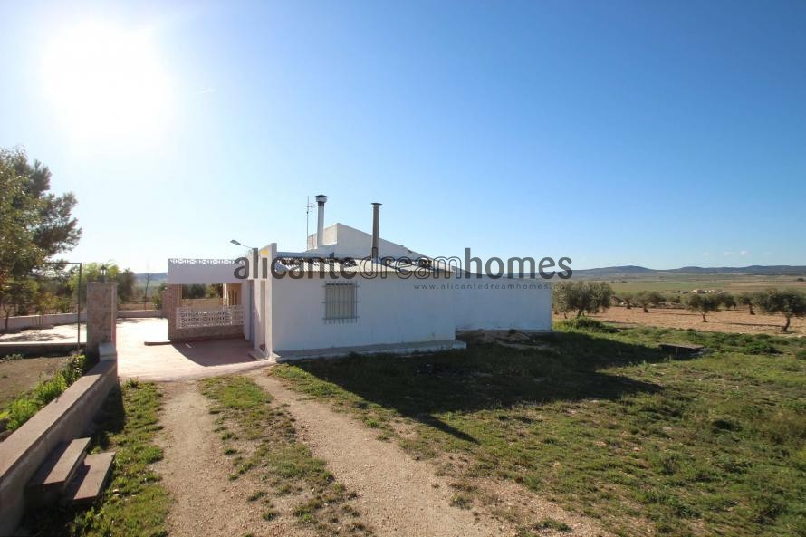 Villa in yecla with 100.000M2 Organic Olive farm, great business opportunity.  Rent to buy option for 24 months in Alicante Dream Homes