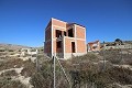 Twee woningen op een groot perceel voorbereid voor 11 villa's, in Baños de Fortuna, Murcia in Alicante Dream Homes API 1122