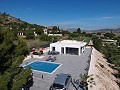 Lovely modern detached villa with views in Aspe in Alicante Dream Homes API 1122