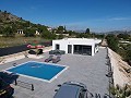 Schöne moderne freistehende Villa mit Aussicht in Aspe in Alicante Dream Homes API 1122