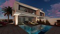 Luxe villa in Gran Alacant, 2/4 bed, privézwembad en lopen naar het strand in Alicante Dream Homes API 1122