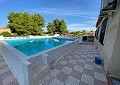 Villa de 4 chambres à Sax avec piscine et garage in Alicante Dream Homes API 1122