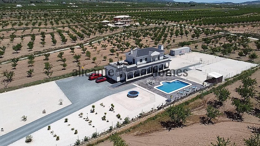 Finished new build ready to move in to 5 bedrooms 2 houses in one  in Alicante Dream Homes