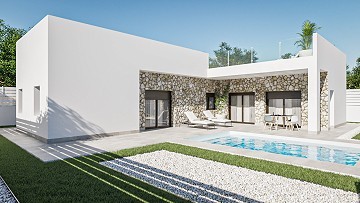 Villa de nueva construcción con piscina