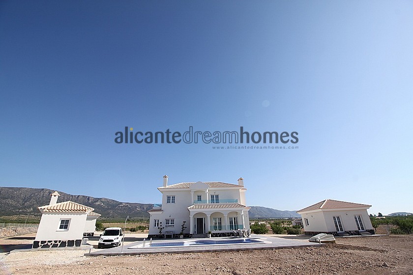 Luxury new build villa including plot and pool, with guest house and garage option in Alicante Dream Homes