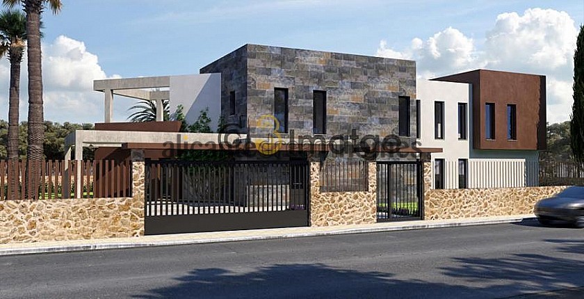 Modern New build villa with pool and land in Alicante Dream Homes
