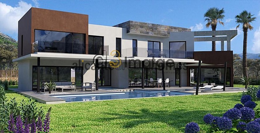 Modern New build villa with pool and land in Alicante Dream Homes