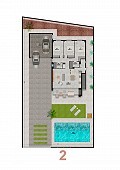 Neue Design-Villa mit 3 Schlafzimmern, Doppelgarage und großem Grundstück in Alicante Dream Homes API 1122