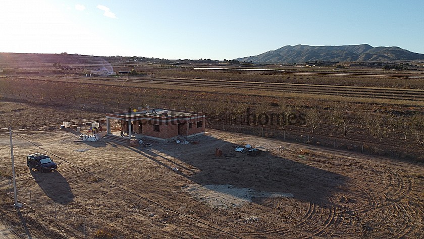 Modern new build villa with a pool almost complete, walking distance to town in Alicante Dream Homes