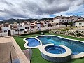 3 Bedroom Urban Villa walking distance to Monovar with communal pool and courts in Alicante Dream Homes API 1122