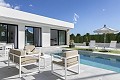Modern Independent villas with private pool,3 bedrooms,2 bathrooms on 550 m2 plot in Alicante Dream Homes API 1122